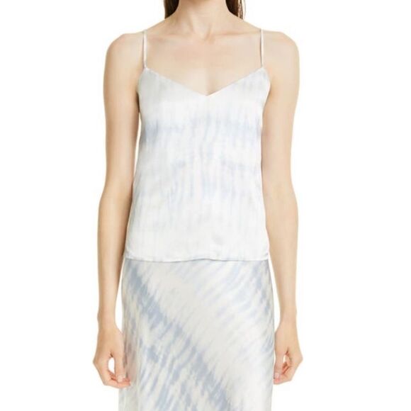 RAILS Paola Camisole Tank Top, Blue/White, Tie‎ Dyed, Size Large,  NWT - Picture 8 of 16